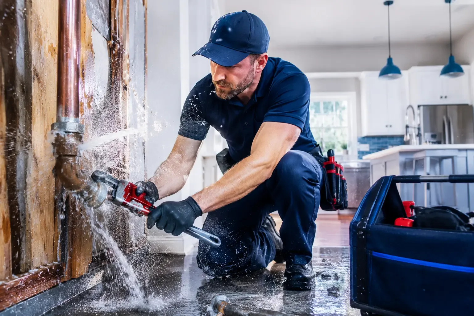 Local emergency pipe repair professionals in Farmersville, OH